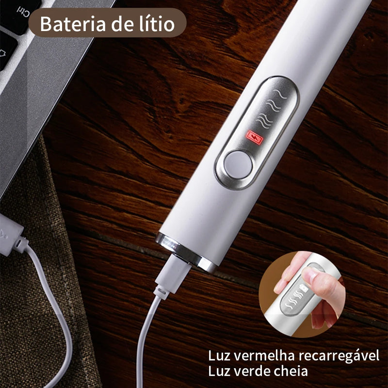 Batedor Misturador Mixer Elétrico para Bebidas Leite Café Clara portátil de Ovo 2 em 1