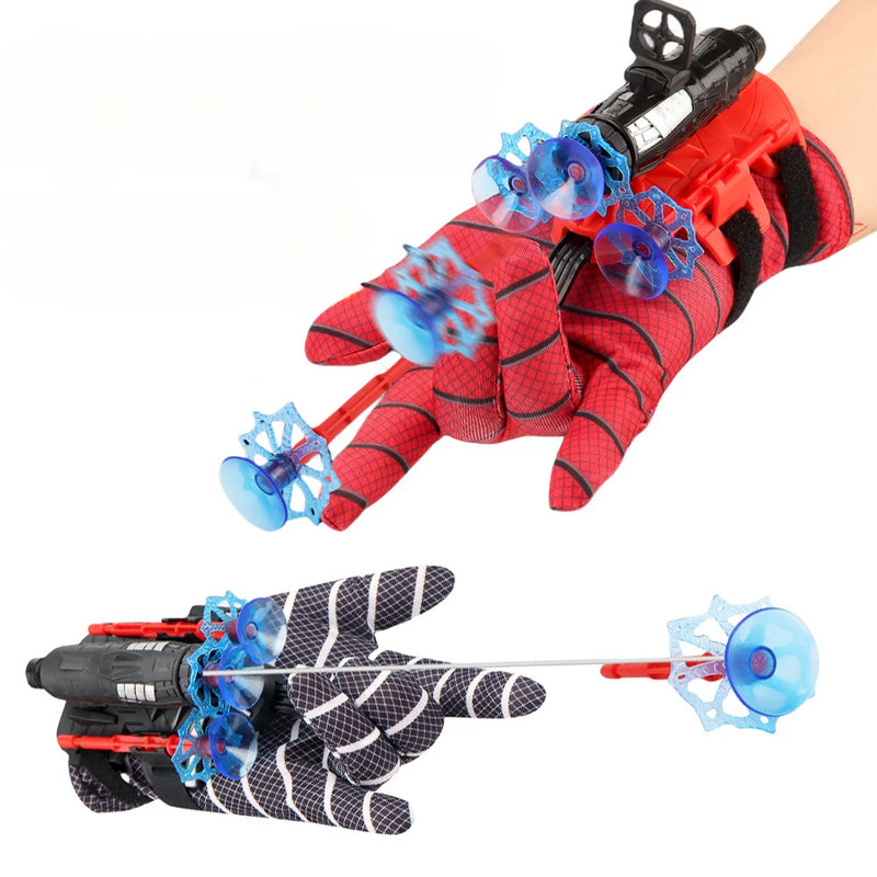 Spiderman Wrist Toy Set para Crianças, Personagens de Anime, Luva de RPG, Action Figure, Hobbies, Brinquedos, Novo